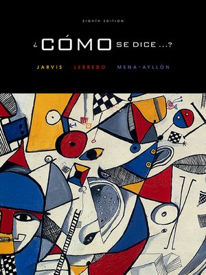 cover image of Jarvis, &#191;Cómo se dice...?, 8e